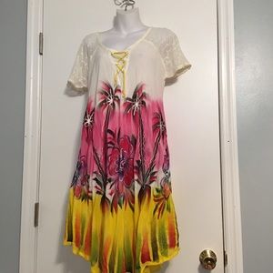 High life Umbrella knee length Cover - up dress